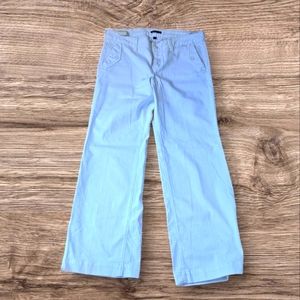 Gap White Stretch Wide Leg Trouser 👖🤍